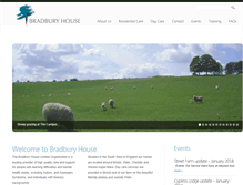 Tablet Screenshot of bradburyhouse.com